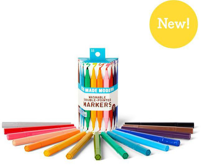 Kid Made Modern Double Pointed Markers - 30 Count by Kid Made Modern